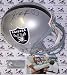 JaMarcus Russell Autographed/Hand Signed Oakland Raiders Full Size Deluxe Replica Football Helmet