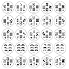 Bundle Monster Nail Art Nailart Polish Stamp Stamping Manicure Image Plates Accessories Set Kit 25pc