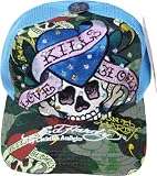 エドハーディー/Ed Hardy◆正規取扱店◆メッシュキャップ◆Love Kills Slowly◆カモフラ/カーキ
