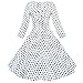 Maggie Tang 50s 60s Vintage Swing Picnic Party Casual Cocktail Dress
