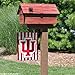 Indiana Hoosiers Candy Stripe Garden Flag and Yard Banner