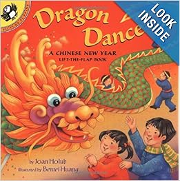 Chinese New Year Book List: Dragon Dance: A Chinese New Year LTF: A Chinese New Year Lift-the-Flap Book (Lift-the-Flap, Puffin) Paperback by Joan Holub