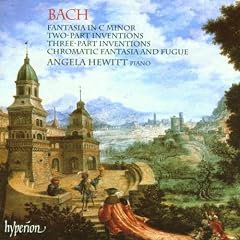 BACH. Fantasia, 2 & 3-part Inventions. Hewitt