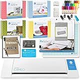 Silhouette Cameo II Touch Screen with Mega Bundle - Vinyl Kit, Heat Transfer Kit, Rhinestone Kit, Fabric Kit, Starter Guide, Sketch Pens, Pixscan, Fabric Blade, Etching Cream, and More!