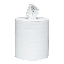 Kimberly-Clark Scott 01032 Roll Control Center-Pull Paper Towel, 12" Length x 8" Width, White (6 Rolls of 700)