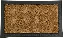 Clean Machine Filligree Welcome 18-Inch by 30-Inch Doormat, Cocoa