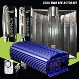Ulti-lumenx 1000w Dimmable (Soundless) Hps/mh High Pressure Sodium Metal Halide Electronic Digital Tube Hood Grow Lights System