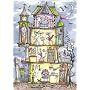 Really Giant Posters Haunted House Cut thru Poster&hellip by Really Giant Posters
