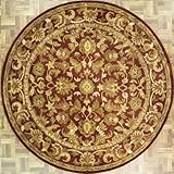 IMAGE OF 4'0 x 4'0 Handmade Tufted Persian Kashan New Area Rug From India - 63166