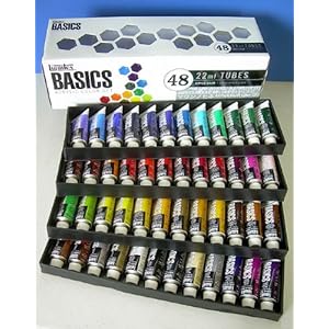 Liquitex Basics Acrylics Set of 48 Colors