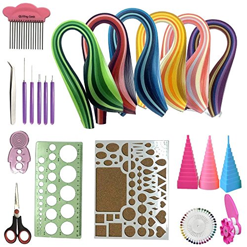 23 in 1 Quilling Kits Collection with Quilling Paper (XL3)