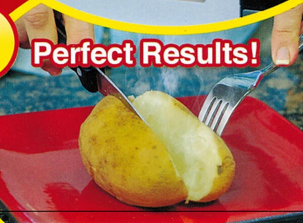 Amazon.com: NEW Red Washable Cooker Bag Baked Potato Microwave ...