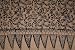 Rayon Batik Sarong - Brown and Beige Floral
