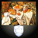 Apples and Oranges by Cezanne Decorative Night Light