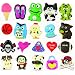 20 Fun Pack Cutesy Animal Novelty Shoe Snap On Decorations, Charms, Buttons, Widgets for Clogs, Crocs, Bracelets, & More **Free Shipping Offer**
