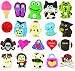 20 Fun Pack Cutesy Animal Novelty Shoe Snap On Decorations, Charms, Buttons, Widgets for Clogs, Crocs, Bracelets, & More **Free Shipping Offer**