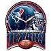 Houston Texans High Def Plaque Style Wall Clock