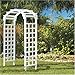 Greenstone Arch Arbor, White