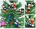 MICKEY'S CHRISTMAS CAROL 6 Piece Christmas Tree Ornament Set With Bob Cratchit, Emily Cratchit, Ebenezer Scrooge, Tiny Tim, Jacob Marley's Ghost, Fred and Isabelle