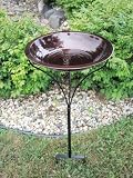Unique Arts In Ground Copper Birdbath