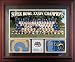 1999 St Louis Rams Framed Super Bowl XXXIV Team Photo with Stats