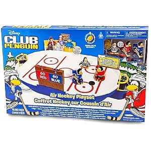 JAKKS CLUB PENGUIN AIR HOCKEY by 