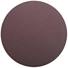 3M  PSA Cloth Disc 348D, X Weight Cloth, PSA Attachment, Aluminum Oxide, 12" Diameter, 60 Grit, Brown (Pack of 10)