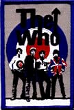 The Who - Group Shot with Mod Target Logo - Emboidered Iron On or Sew On Patch