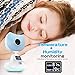 720P Baby Monitor, miSafes Mini Wireless Security Camera Nanny Cam Video Recording Remote Motion Detect Alert with Two-Way Audio Air Quality Temperature Monitoring