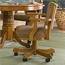 Coaster Home Furnishings 100952 Casual Game Chair, Amber/Tan