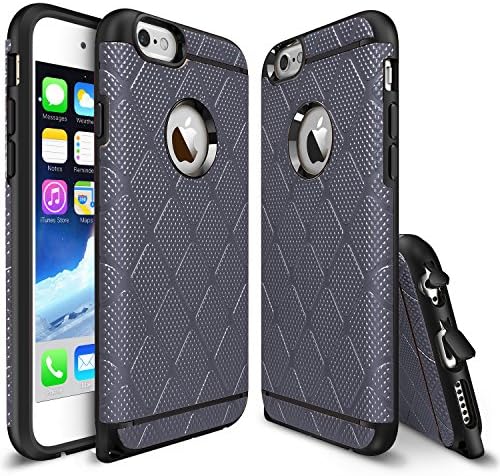 iPhone 6S Plus Case, iPhone 6 Plus Case, Drvan Dual Layer Shockproof Luxury Hybrid Defender Armor Case for Apple iPhone 6 Plus / iPhone 6S Plus 5.5 inch - Grey