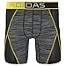 adidas Men's Climalite Flex Midway Underwear, Black Space Dye, Large/Waist Size 36-38