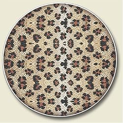 Leopard Print Auto Coaster, Single Coaster for Your Car