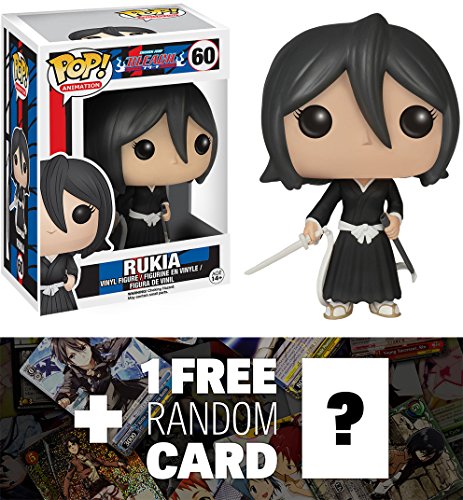 Rukia: funko pop! x bleach vinyl figure + 1 free anime …