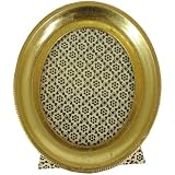 Cavallini Florentine Oval Gold Wood Picture Frame