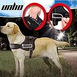 UNHO Panda Big Dog Body Harness Padded Extra Big Large Medium Small Heavy Duty vary from All kinds of size (XL)