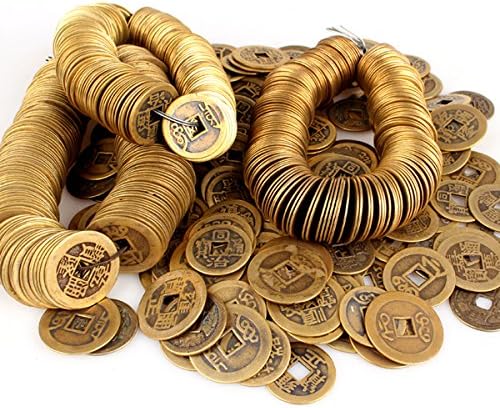 100 Pcs Antique Copper Chinese Qing Dynasty Lucky Coins
