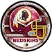 Washington Redskins Round Clock