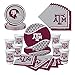 Texas A&M Aggies Party Bundle - Plates, Cups, Napkins - Serves 8