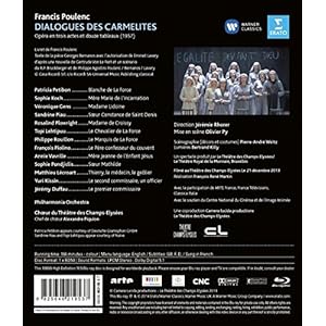Poulenc : Dialogues des Carmélites [Blu-ray]