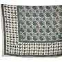 Handmade Block Printed Bedding Stuffed with Natural Cotton from India Size 105 inches x 86 inches