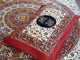 3P MANDALA ELEPHANT BEDDING SET COTTON BEDSPREAD INDIAN