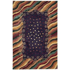 Frames Rug 9'6x13'6 Amethyst by Home Decorators Collection