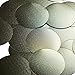 Sequin Matte Gold Linen Texture Round 1.5 inches Couture Loose Paillette Sequins