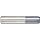 Melin Tool CCMG-M Solid Carbide Square Nose End Mill, General Purpose, AlTiN Coated, Single Cut, Multi-Flute, Center Cutting