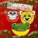 Jungle Leopard, Monkey & Frog Balloon Paper Lanterns 10" Set of 3