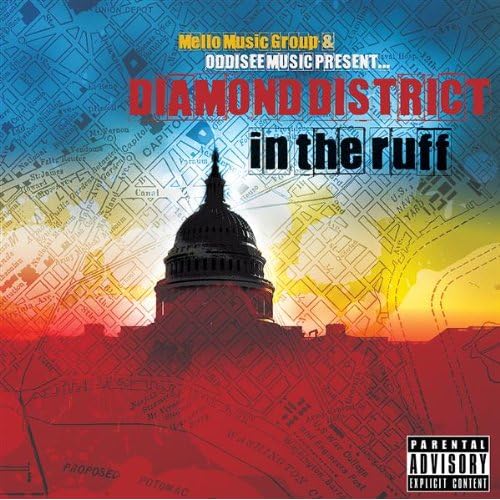 Cover art for D.C. rap group Diamond District's 2009 album 