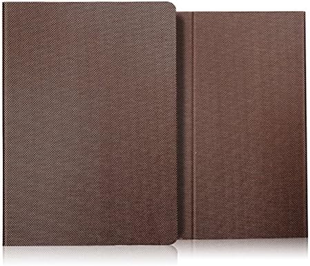 Chabel Metal Square Diary Wallet Carrying Case [Burgundy] for Apple iPad Mini 3 III / Premium Synthetic Leather