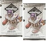2 Packs of 2008 Donruss Leaf Limited Football Cards HOBBY Pack (2 Pack Lot - 5 Cards/Pack) Possible Autographs & Memorabilia Cards!