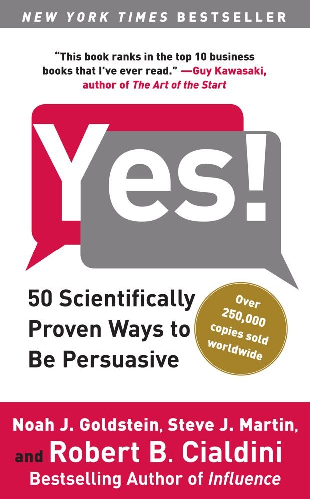 Amazon.com: Yes!: 50 Scientifically Proven Ways to Be Persuasive ...